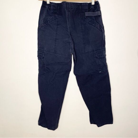 5.11 Tactical Cotton Canvas Pants Fire Navy Blue EMT Police 74251 Size 38/30 - Picture 4 of 6